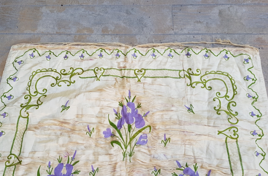 OSMANLI DÖNEMİ İPEK ATLAS SECCADE