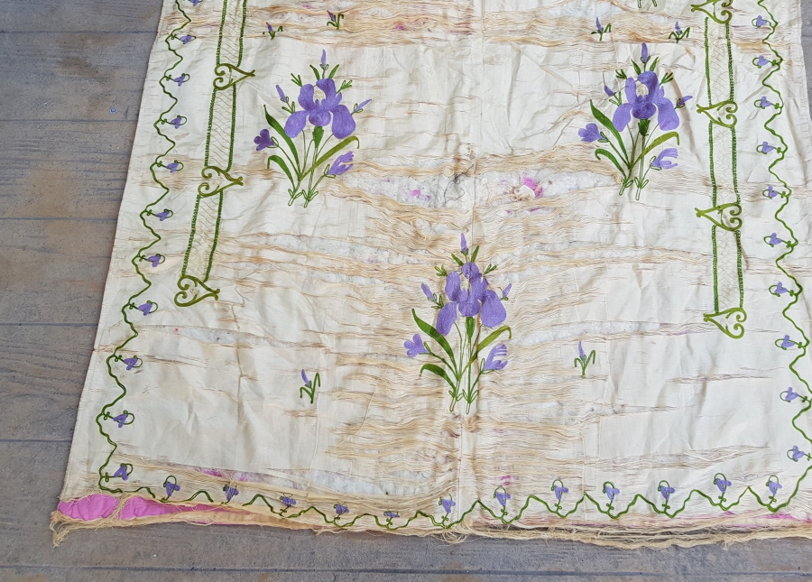 OSMANLI DÖNEMİ İPEK ATLAS SECCADE