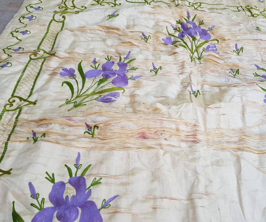 OSMANLI DÖNEMİ İPEK ATLAS SECCADE