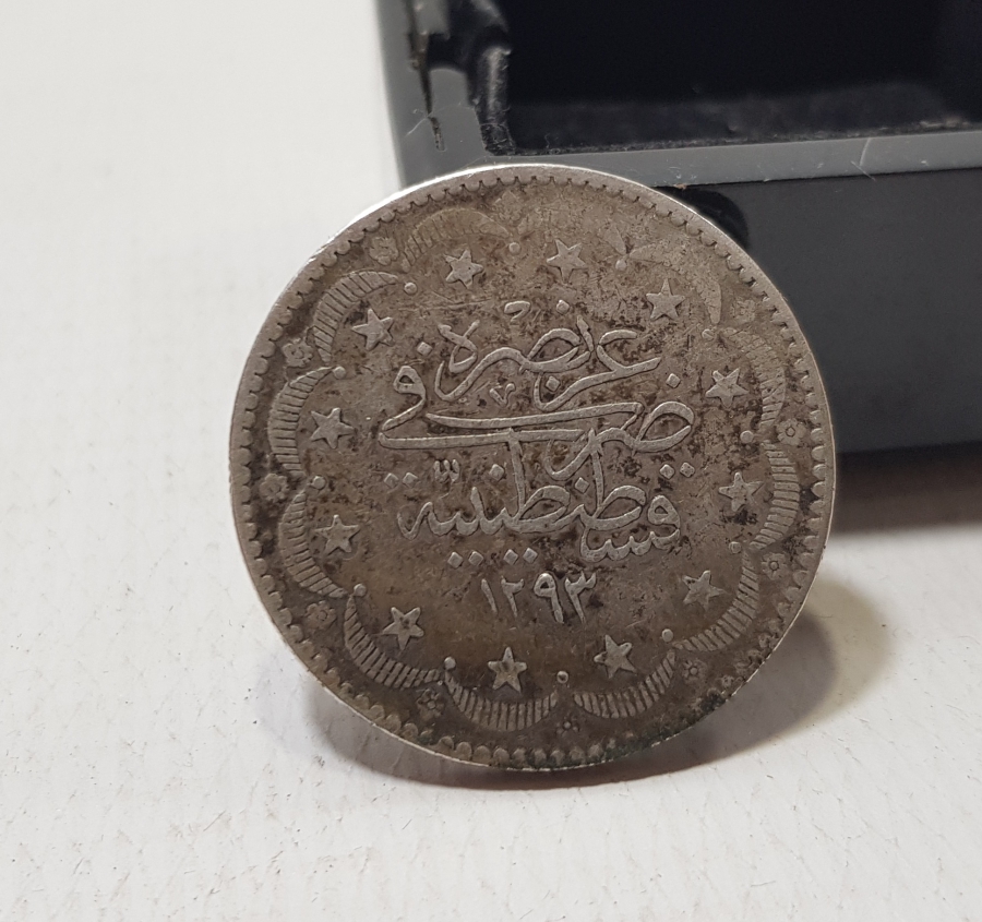 ABDÜLHAMİD HAN DÖNEMİ GÜMÜŞ 20 KURUŞ