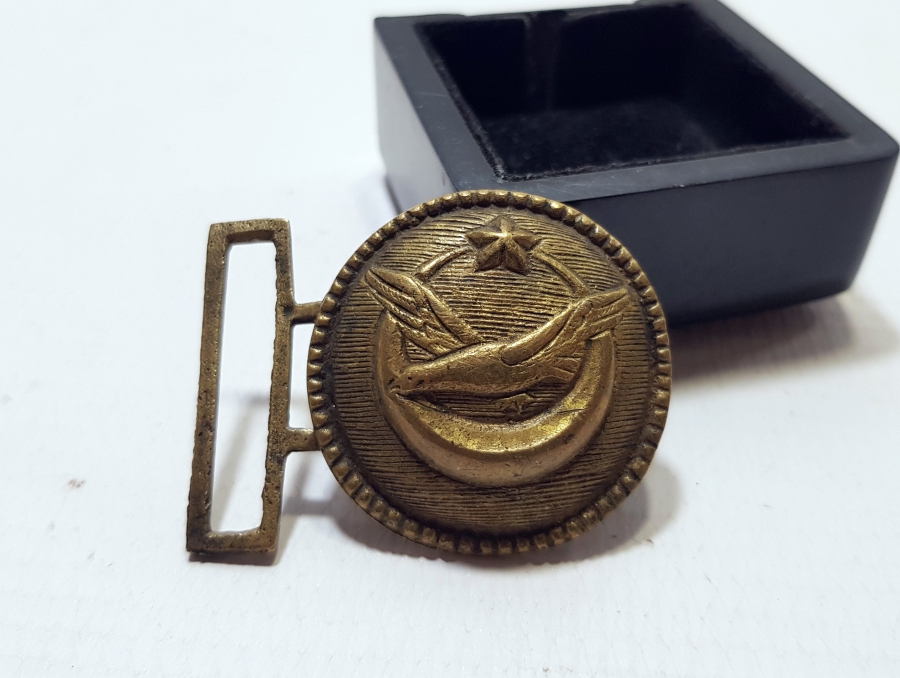 1. DÜNYA SAVAŞI DÖNEMİ ÇOK NADİR PİLOT SUBAY KEMER TOKASI