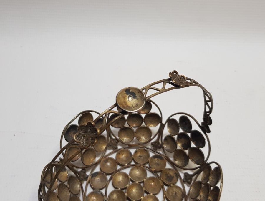 ABDÜLHAMİD VE MEHMED REŞAD HAN DÖNEMİ GÜMÜŞ PARALARDAN YAPILMIŞ OSMANLI DÖNEMİ GÜMÜŞ BAYRAM ŞEKERLİĞİ