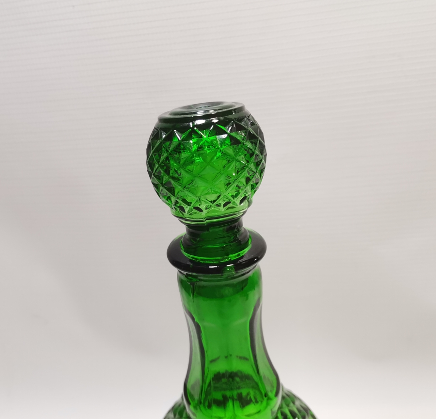 KABARTMA İŞÇİLİKLİ ANTİKA KAPAKLI GECE SÜRAHİ