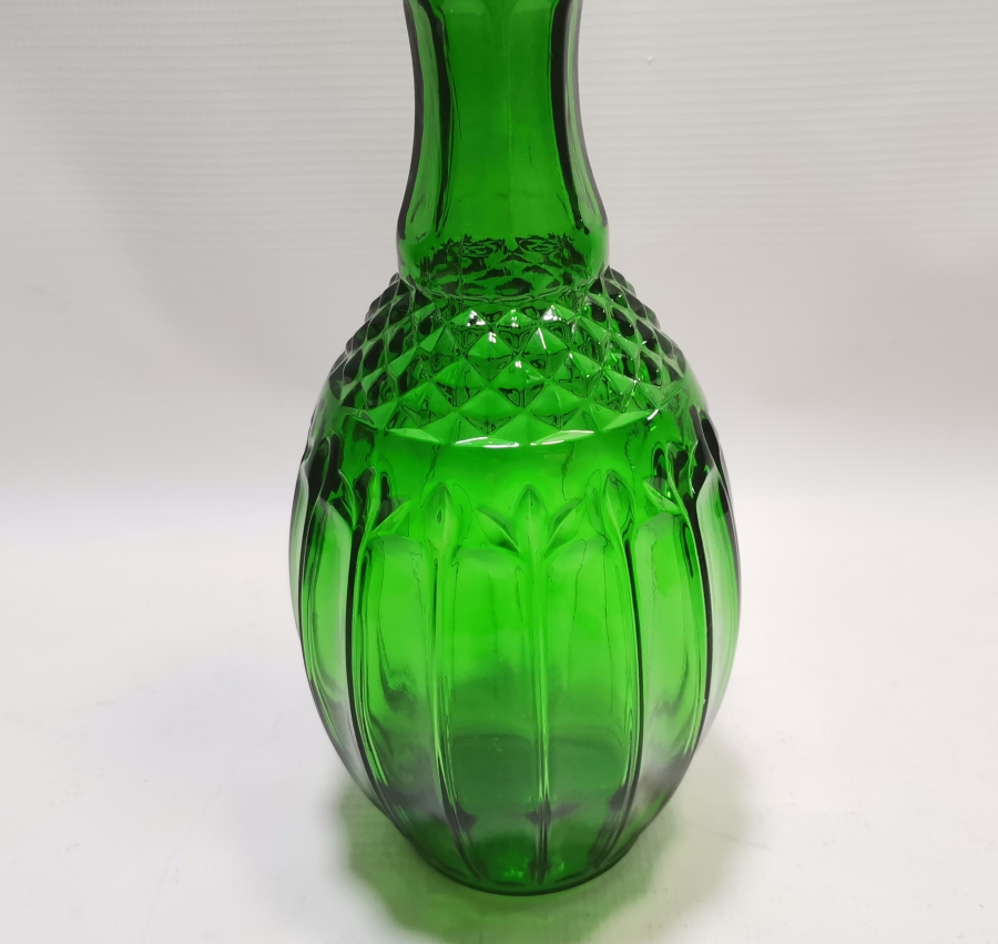 KABARTMA İŞÇİLİKLİ ANTİKA KAPAKLI GECE SÜRAHİ