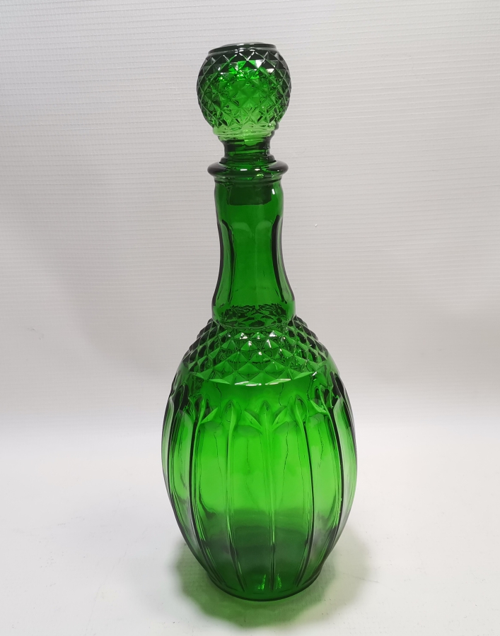 KABARTMA İŞÇİLİKLİ ANTİKA KAPAKLI GECE SÜRAHİ