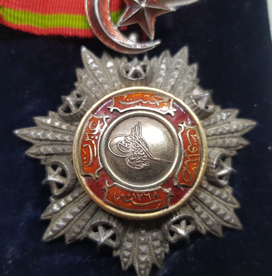 OSMANLI DÖNEMİ 3. DERECE MECİDİ NİŞANI