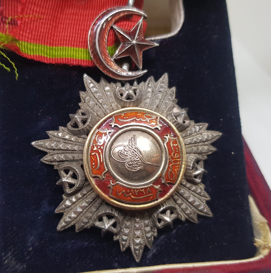 OSMANLI DÖNEMİ 3. DERECE MECİDİ NİŞANI