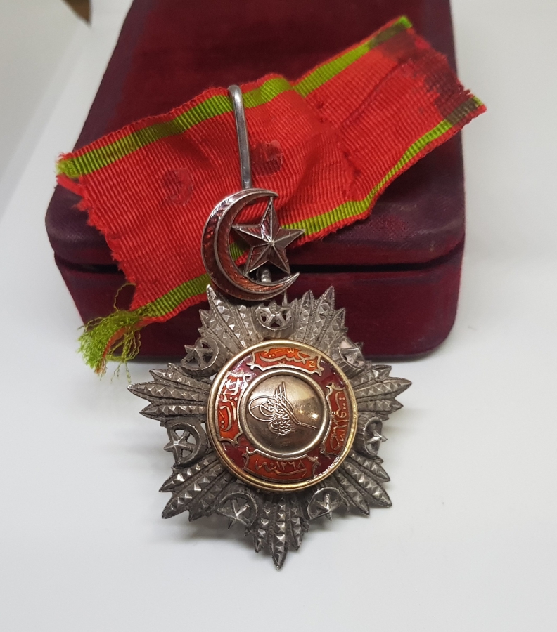 OSMANLI DÖNEMİ 3. DERECE MECİDİ NİŞANI