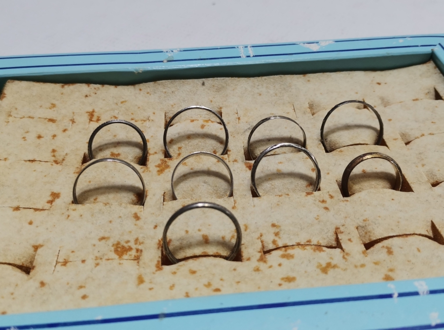 GÜMÜŞ KAPLAMA ANTİKA YÜZÜK LOTU