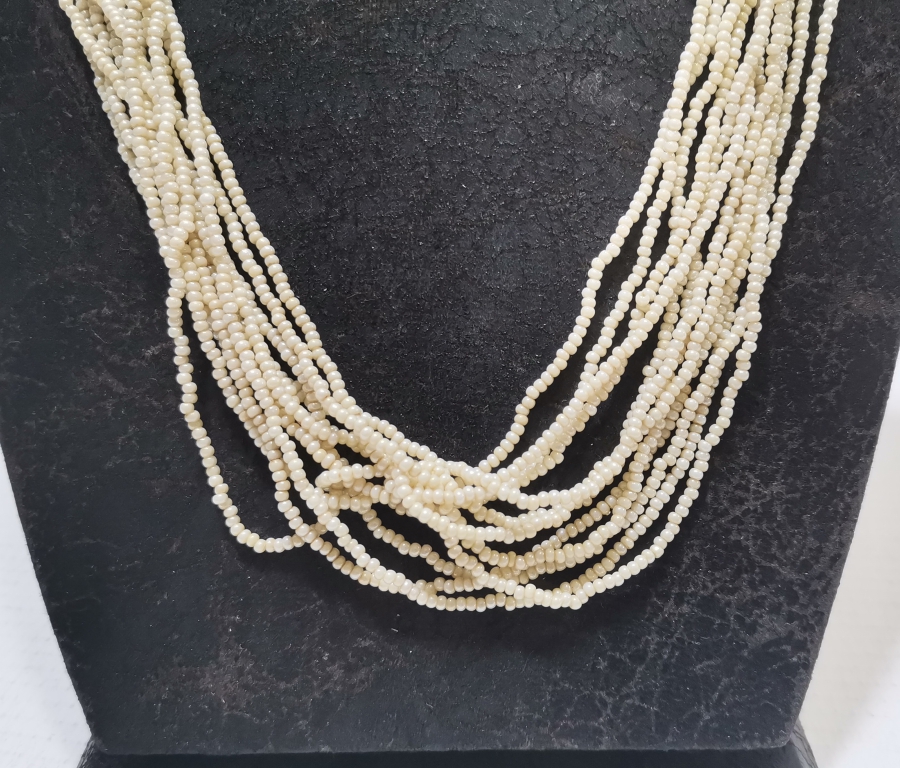 OSMANLI DÖNEMİ İNCİ FORMLU OPAL GERDANLIK