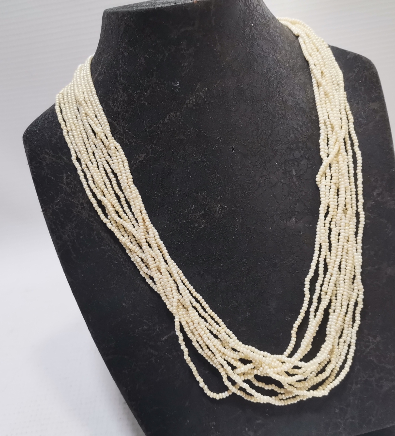 OSMANLI DÖNEMİ İNCİ FORMLU OPAL GERDANLIK