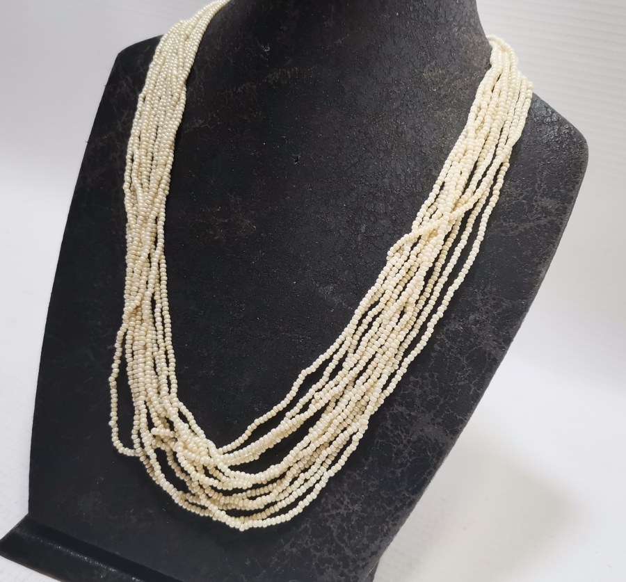 OSMANLI DÖNEMİ İNCİ FORMLU OPAL GERDANLIK