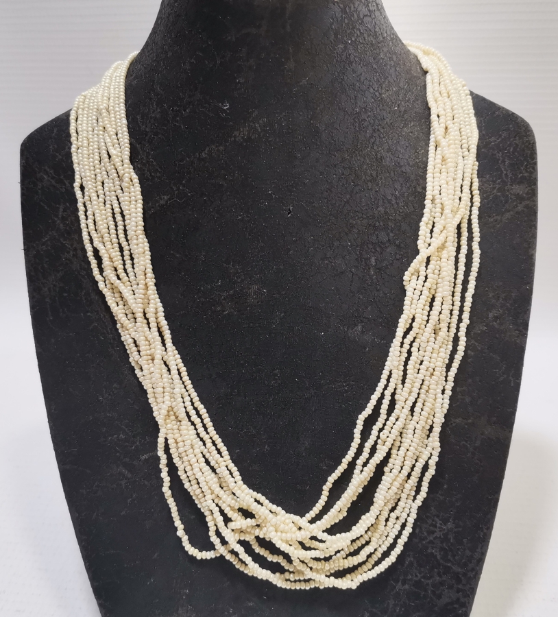 OSMANLI DÖNEMİ İNCİ FORMLU OPAL GERDANLIK