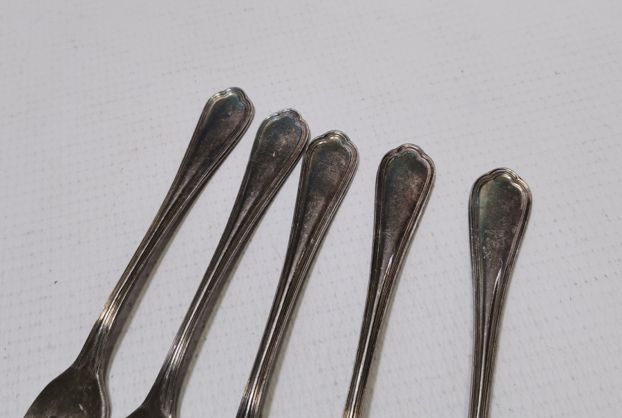 GÜMÜŞ KAPLAMA CRISTOFLE TATLI ÇATALI TAKIMI