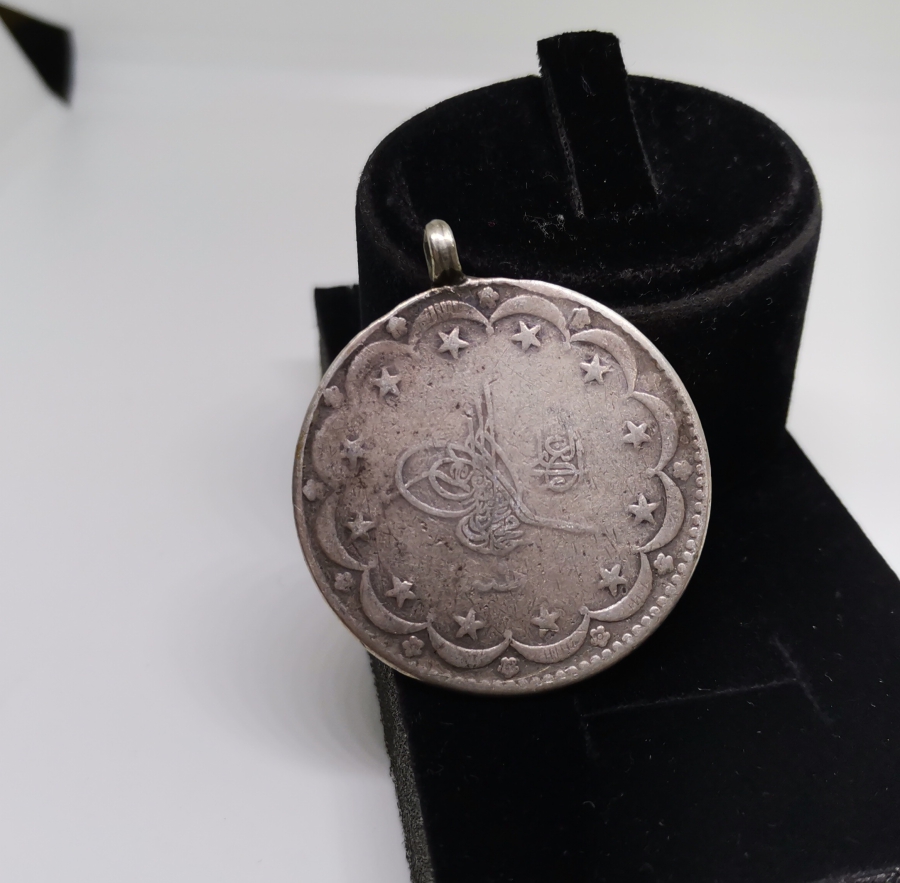 SULTAN MEHMET REŞAD DÖNEMİ 20 KURUŞ GÜMÜŞ MECİDİYE PARA