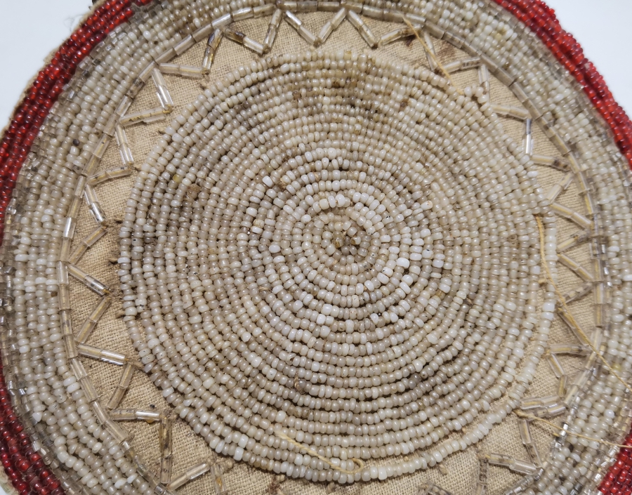 ÜZERİ OPAL BONCUKLU OSMANLI DÖNEMİ NADİR FORMDA GELİN TEPELİĞİ