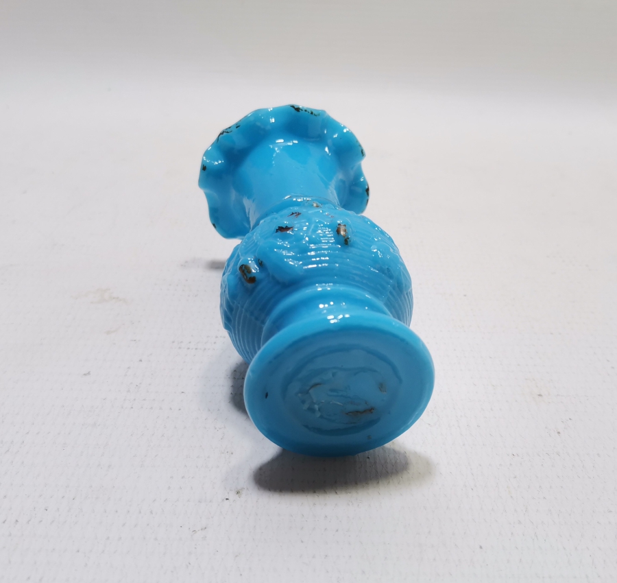 ÜZERİ ALTIN VERMEYLİ OSMANLI DÖNEMİ NADİR TAŞ OPALİN VAZO