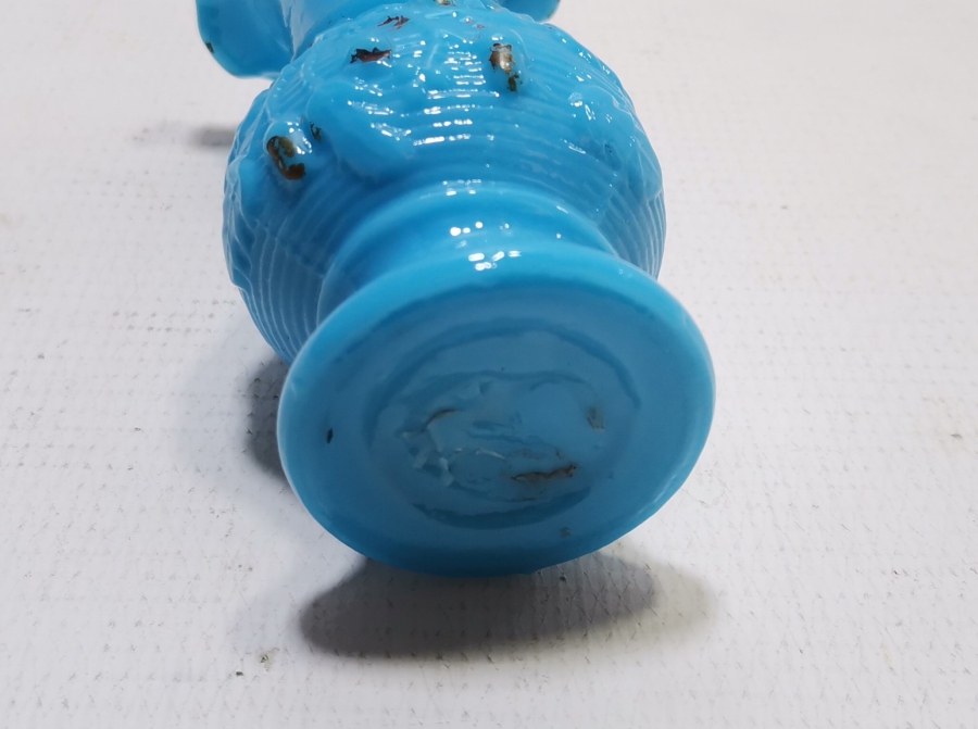 ÜZERİ ALTIN VERMEYLİ OSMANLI DÖNEMİ NADİR TAŞ OPALİN VAZO