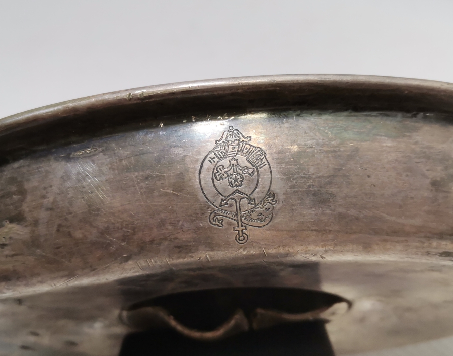 ÜZERİ OSMANLICA YAZILI VE DENİZ ÇIPALI NADİR SEFERTASI KAPAĞI