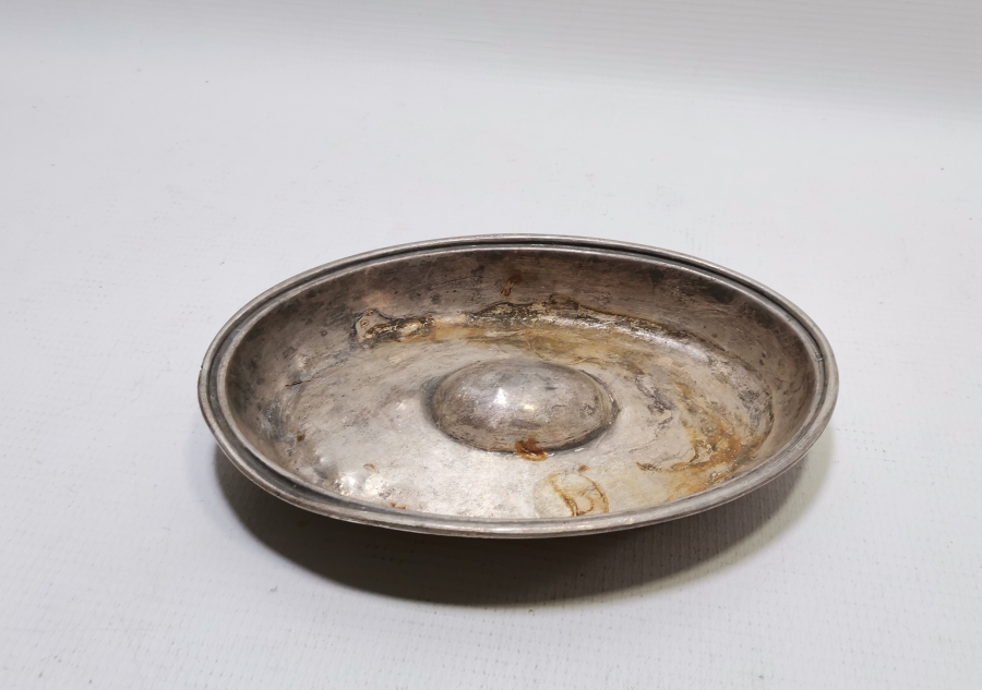 ÜZERİ OSMANLICA YAZILI VE DENİZ ÇIPALI NADİR SEFERTASI KAPAĞI