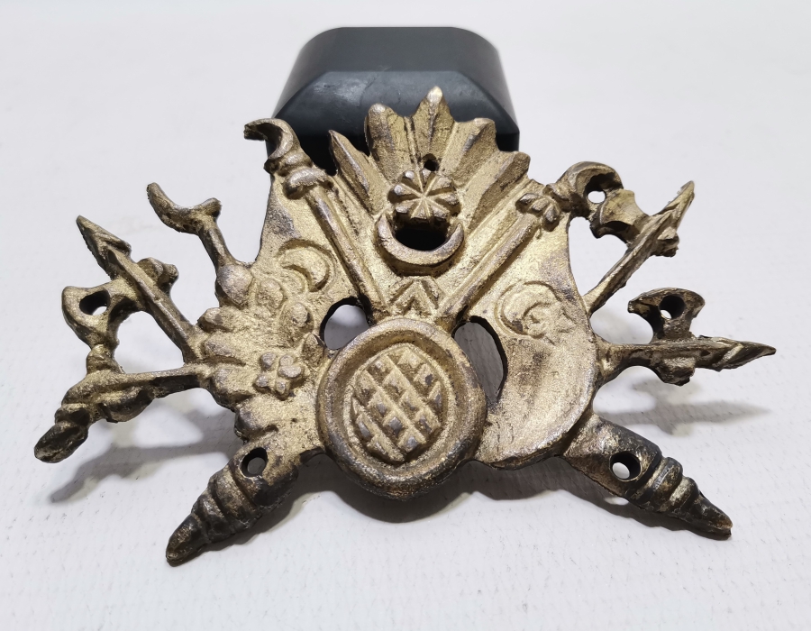 MEŞRUTİYET DÖNEMİ OSMANLI DEVLET ARMALI NADİR ASKERİ APLİK