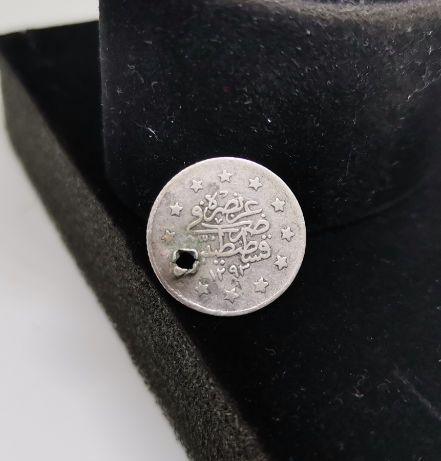 SULTAN ABDÜLHAMİD DÖNEMİ GÜMÜŞ 2 KURUŞ MECİDİYE