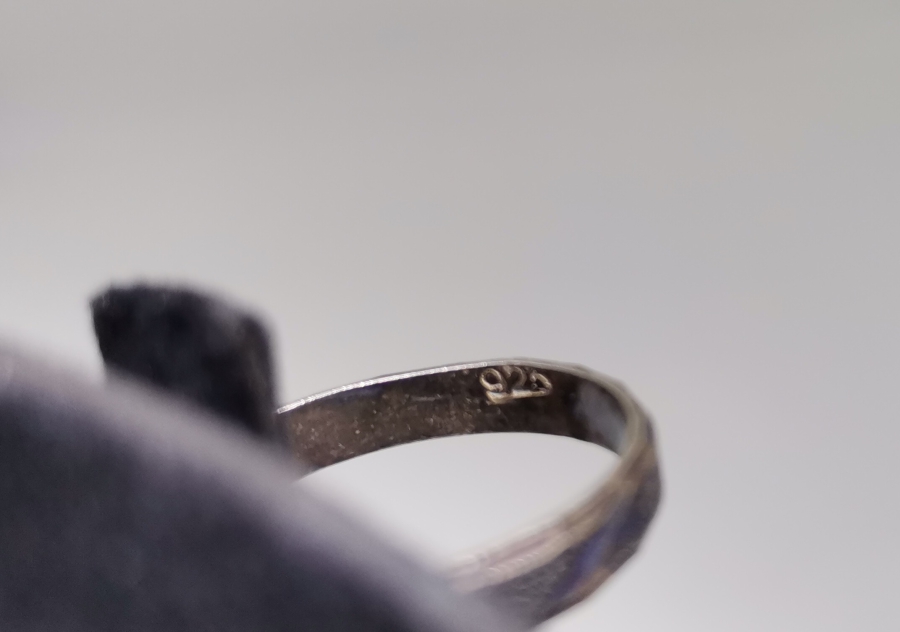 HAC HATIRASI ANTİKA GÜMÜŞ ALYANS