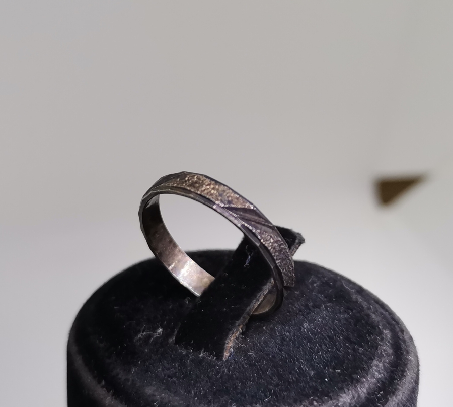 HAC HATIRASI ANTİKA GÜMÜŞ ALYANS