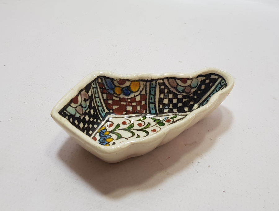 OSMANLI DÖNEMİ KUBBE FORMUNDA KÜTAHYA İŞİ İFTARİYELİK - HURMALIK