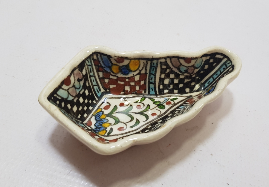 OSMANLI DÖNEMİ KUBBE FORMUNDA KÜTAHYA İŞİ İFTARİYELİK - HURMALIK