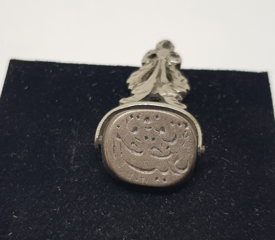OSMANLI DÖNEMİ İKİ NESİL DÖNERLİ GÜMÜŞ MÜHÜR