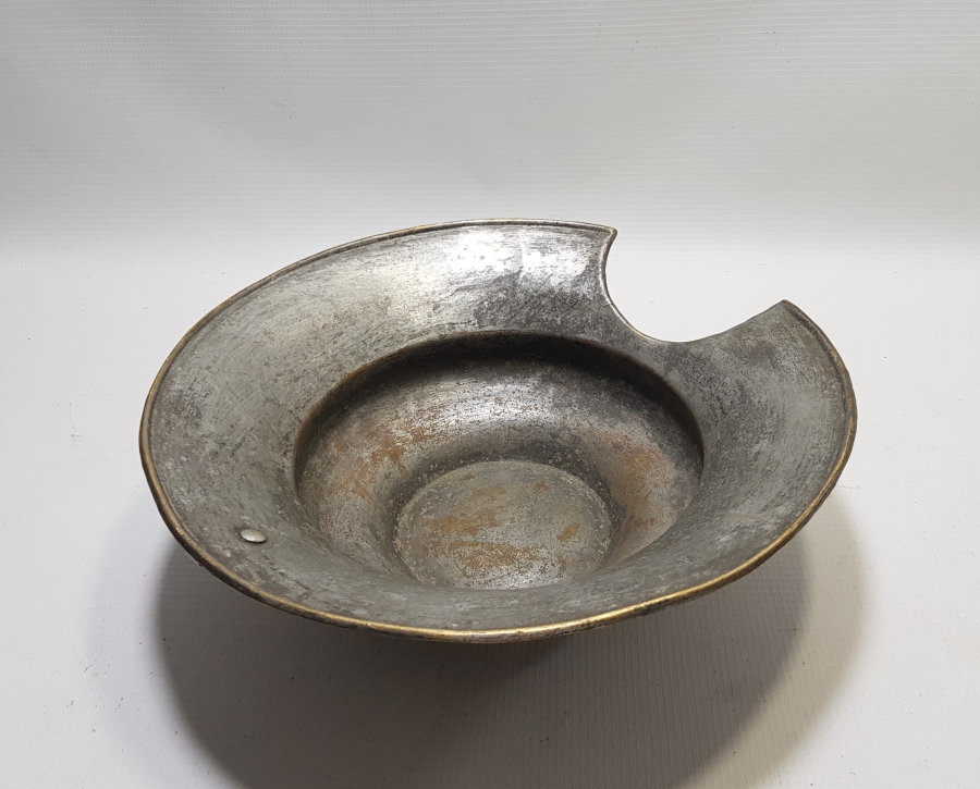 OSMANLI DÖNEMİ USTA DAMGALI BAKIR BERBER TASI