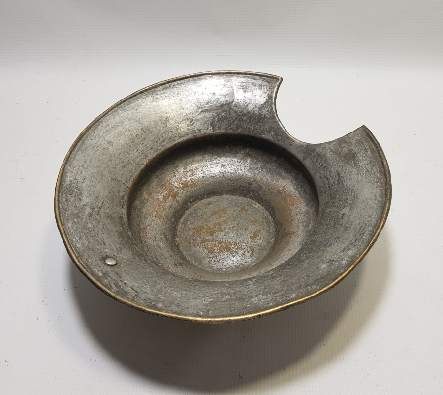 OSMANLI DÖNEMİ USTA DAMGALI BAKIR BERBER TASI