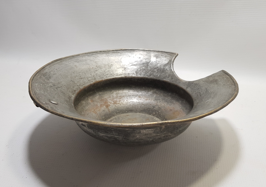 OSMANLI DÖNEMİ USTA DAMGALI BAKIR BERBER TASI