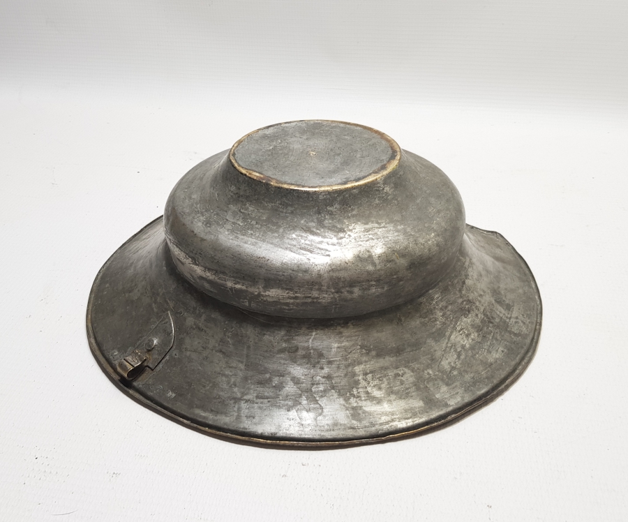 OSMANLI DÖNEMİ USTA DAMGALI BAKIR BERBER TASI