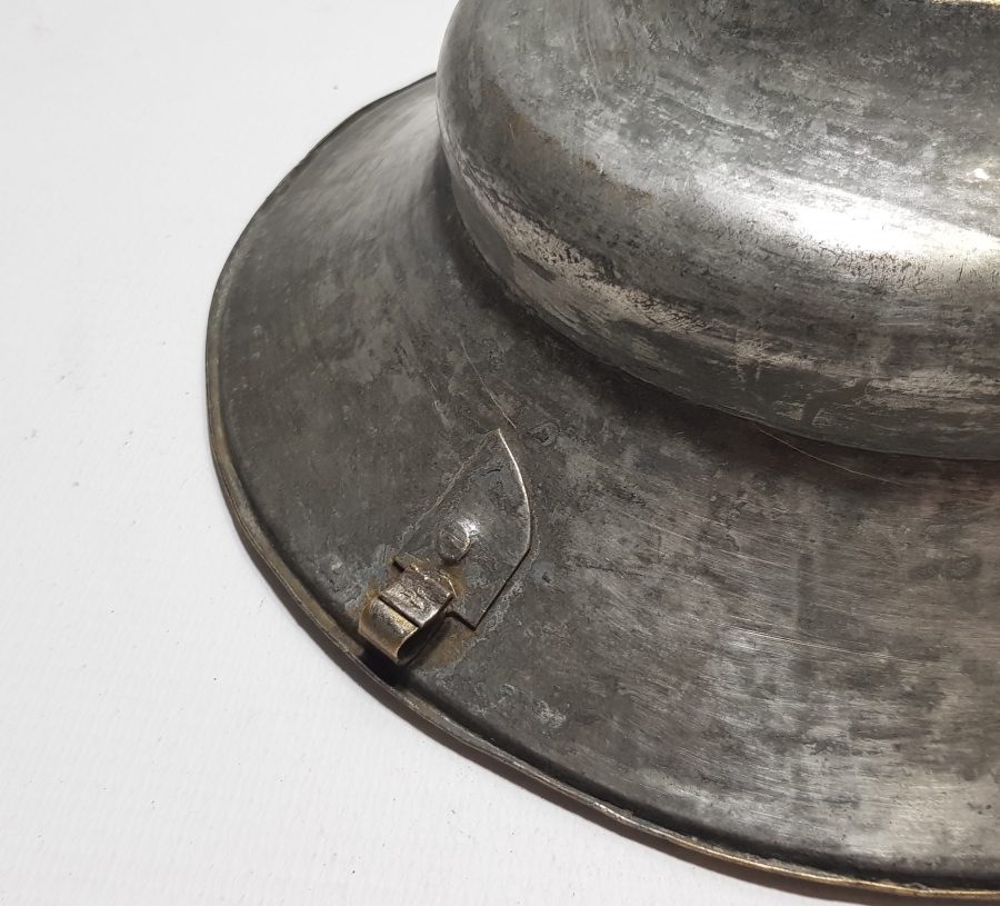 OSMANLI DÖNEMİ USTA DAMGALI BAKIR BERBER TASI