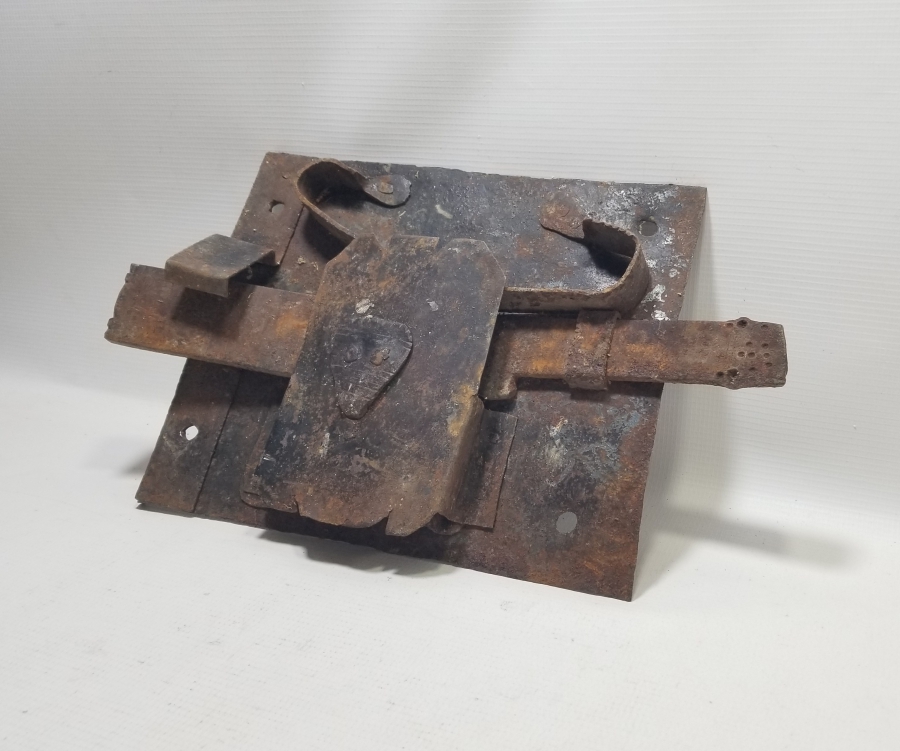 OSMANLI DÖNEMİ EL İŞİ BÜYÜK BOY NADİR KİLİSE KAPI KİLİDİ