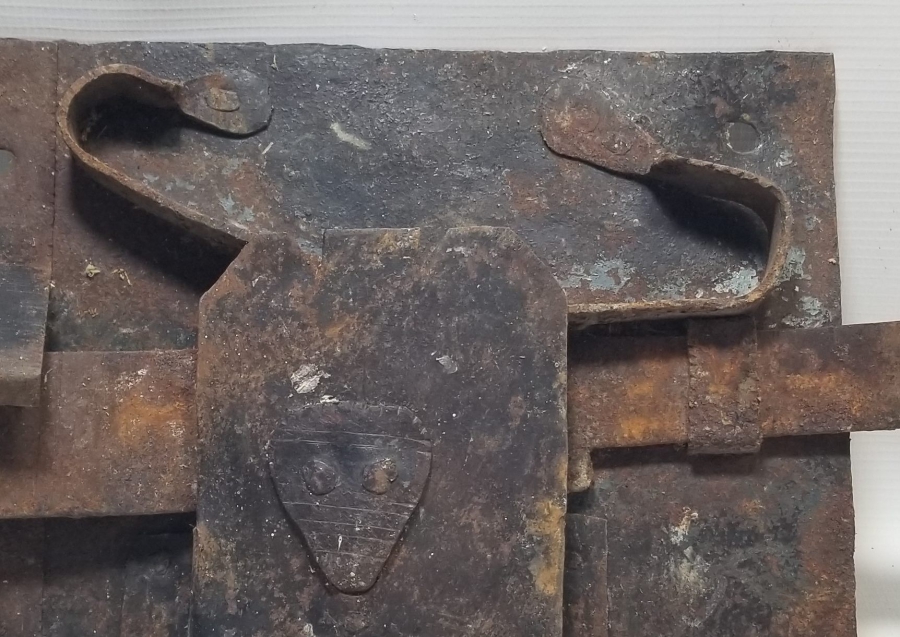 OSMANLI DÖNEMİ EL İŞİ BÜYÜK BOY NADİR KİLİSE KAPI KİLİDİ