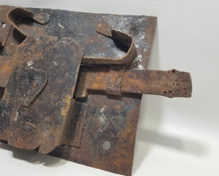 OSMANLI DÖNEMİ EL İŞİ BÜYÜK BOY NADİR KİLİSE KAPI KİLİDİ