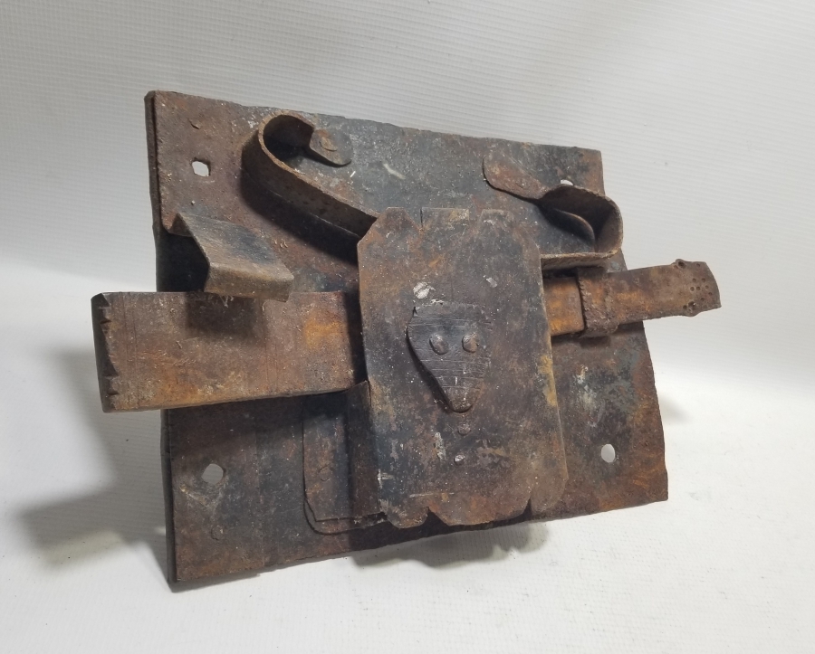 OSMANLI DÖNEMİ EL İŞİ BÜYÜK BOY NADİR KİLİSE KAPI KİLİDİ