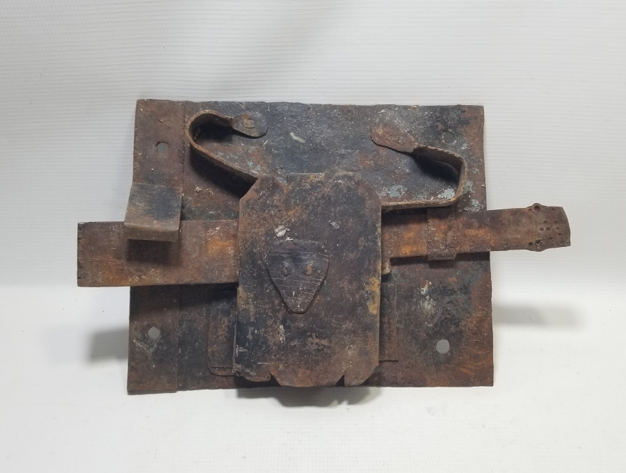 OSMANLI DÖNEMİ EL İŞİ BÜYÜK BOY NADİR KİLİSE KAPI KİLİDİ