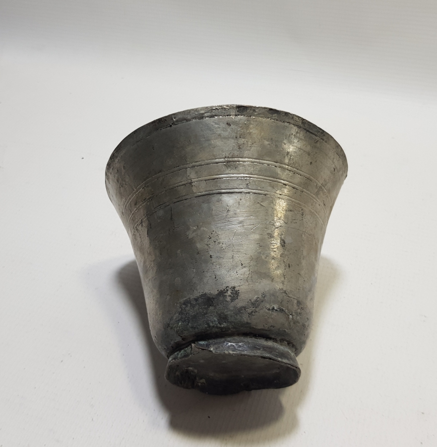 ÜZERİ KABARTMA YAZILI NADİR FORMDA OSMANLI DÖNEMİ HOŞAF KASESİ