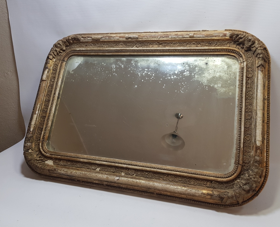 OSMANLI DÖNEMİ KABARTMA İŞÇİLİKLİ TAŞ AYNA