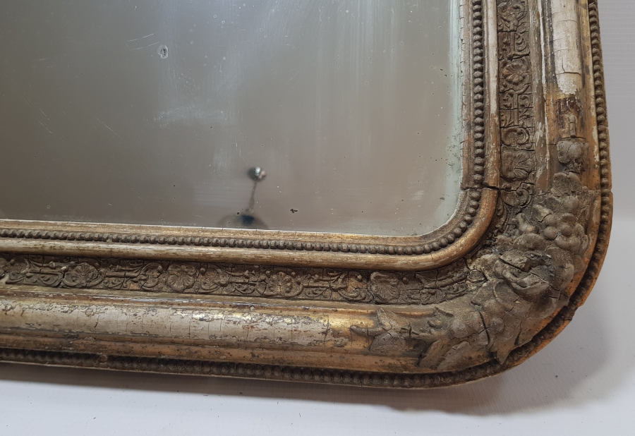 OSMANLI DÖNEMİ KABARTMA İŞÇİLİKLİ TAŞ AYNA