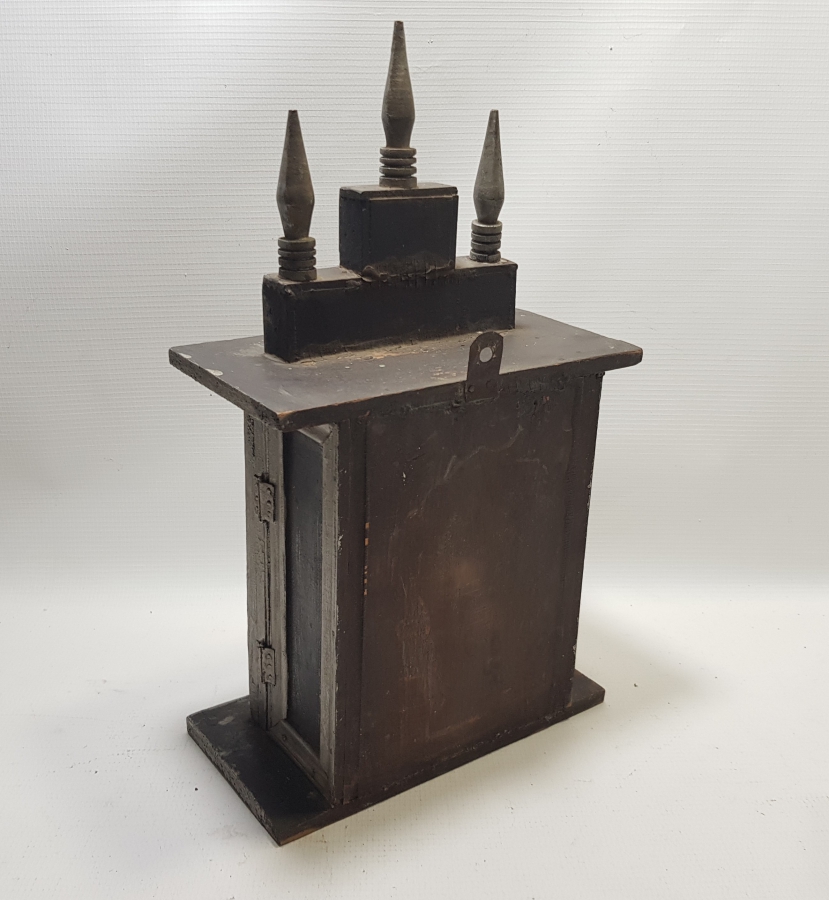 OSMANLI DÖNEMİ AHŞAP KUTUSUNDA KONAK İŞİ NADİR MASA SAATİ