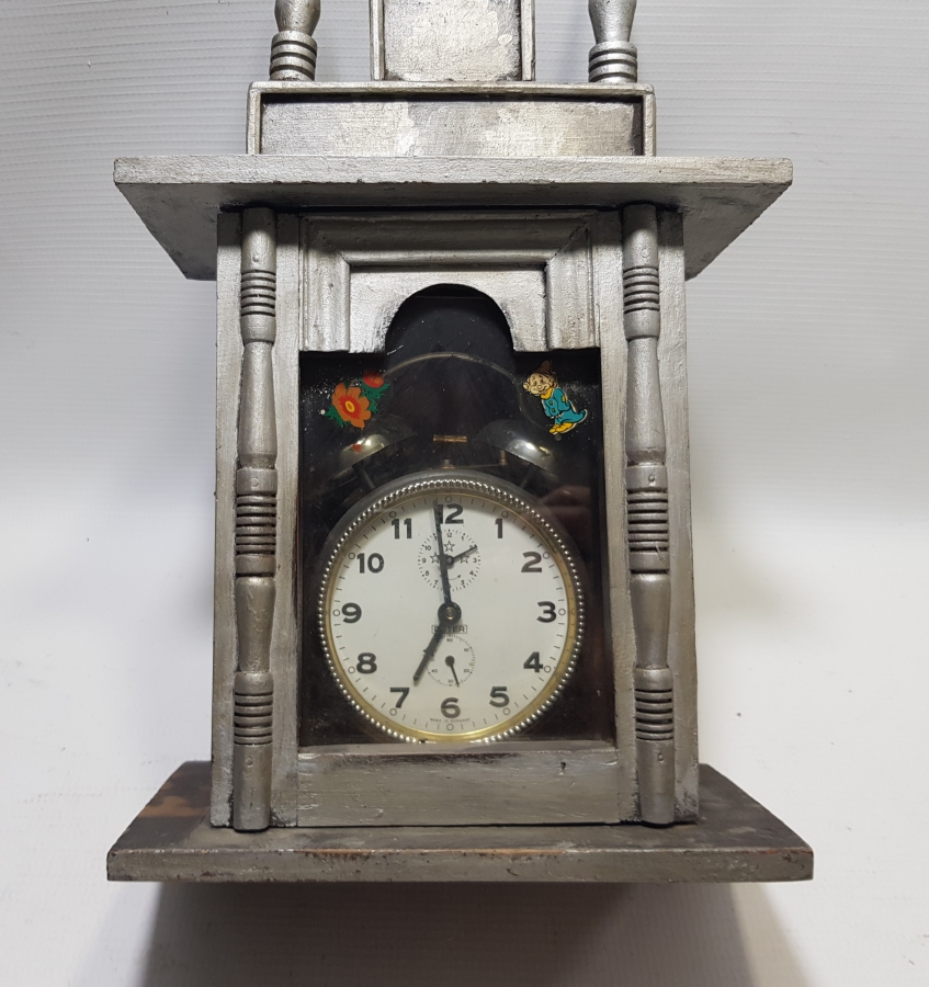 OSMANLI DÖNEMİ AHŞAP KUTUSUNDA KONAK İŞİ NADİR MASA SAATİ