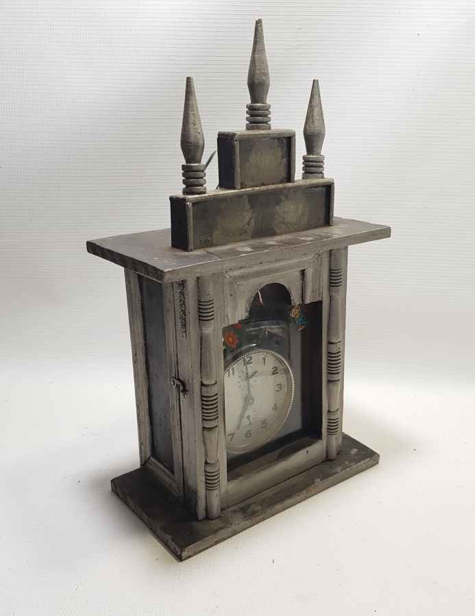 OSMANLI DÖNEMİ AHŞAP KUTUSUNDA KONAK İŞİ NADİR MASA SAATİ