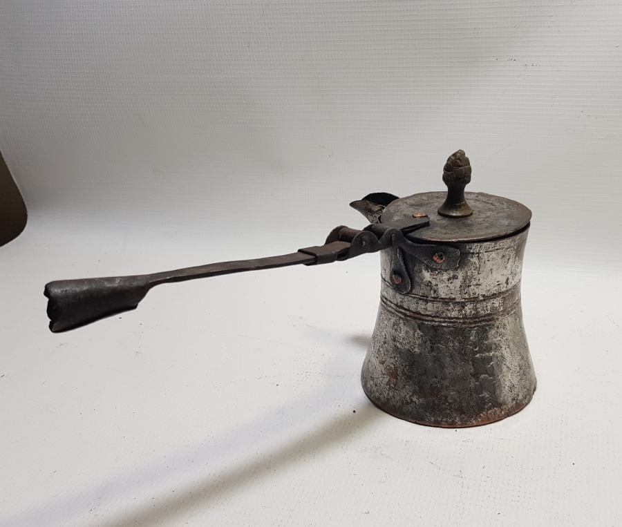 OSMANLI DÖNEMİ EDİRNE İŞİ NADİR KAHVE CEZVESİ