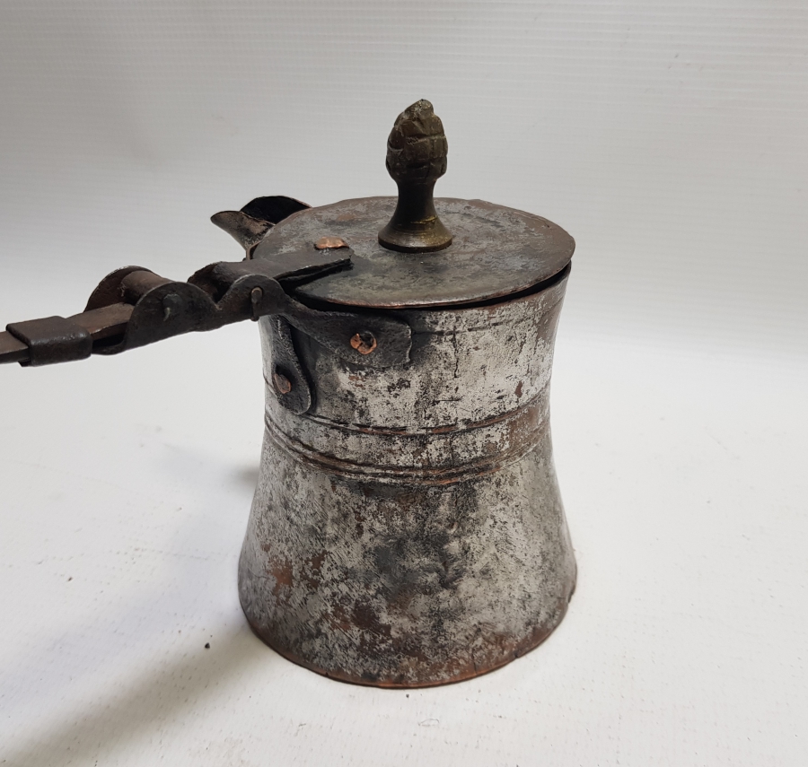 OSMANLI DÖNEMİ EDİRNE İŞİ NADİR KAHVE CEZVESİ