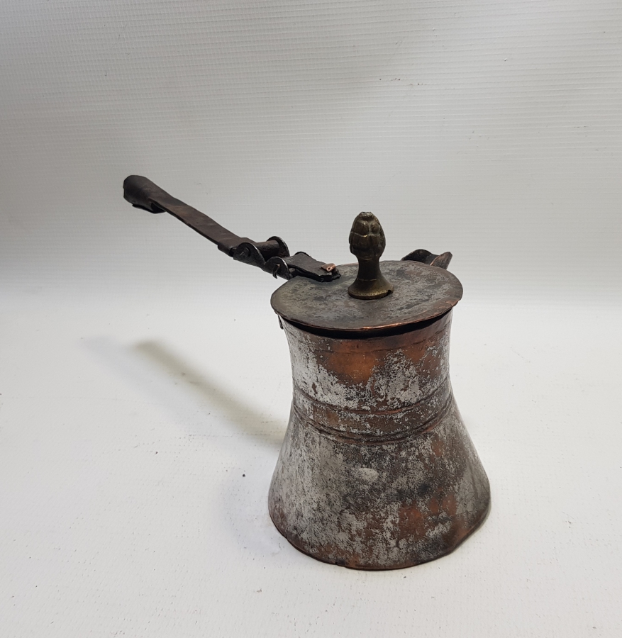 OSMANLI DÖNEMİ EDİRNE İŞİ NADİR KAHVE CEZVESİ